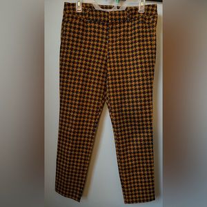 Old Navy, Pixie, Ankle, Goldenrod & Navy Blue, Excellent Used Condition, Size 10